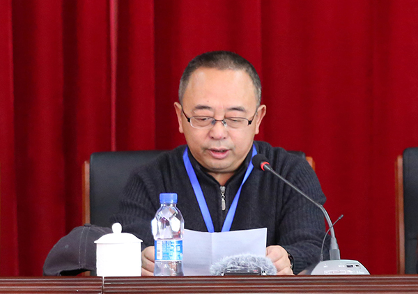 西藏自治区文联党组成员、巡视员、副主席吉米平阶致辞